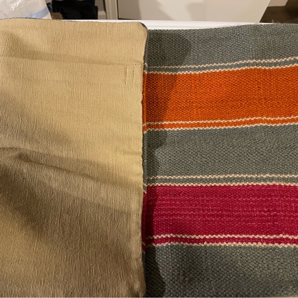New Pottery Barn Bold Stripe Kilim Lumbar Pillow Cover, 14 X 36” - Picture 4 of 12